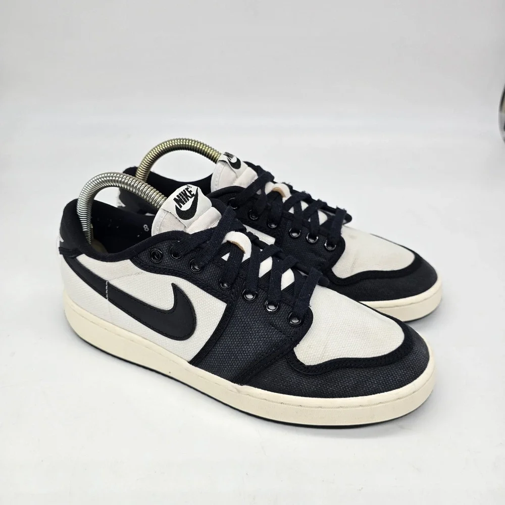 Nike‎ AJKO 1 Low Jordan DX4981-100 White Black Sail Men's Size 8